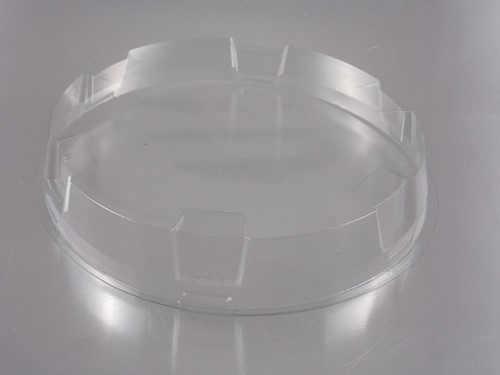DEKSEL / carpaccio APET ROND Ø 31 cm 10 mm transparant serie Actipack