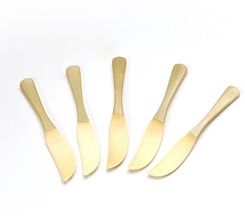 AMUSEMESJES bamboe 90 mm  doosje a 30 stuks