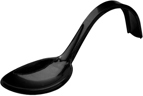 AMUSE CURRLY SPOON 13 cm ZWART