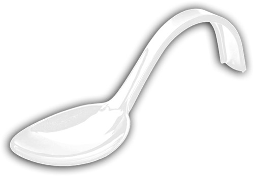 AMUSE CURRLY SPOON 13 CM WHITE