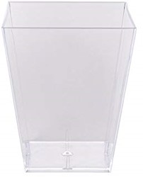 AMUSE TASTING GLASS PLA vierkant square 60 ml  5x5x4.5 cm 