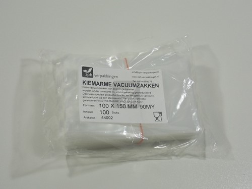 VACUUMZAK 10 x 15 cm BUIS 90 mµ