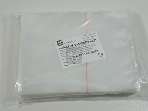 VACUUMZAK 20 x 25 cm BUIS 90 mµ