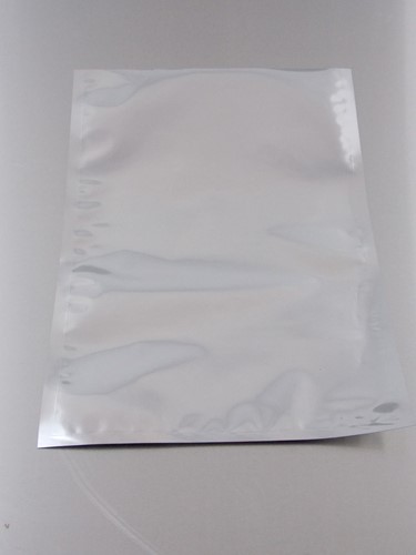 VACUUMZAK 20 x 30 cm ZIJLAS 82 mµ zilver aluminium gemetalliseerd