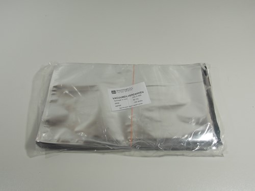 VACUUMZAK 25 x 40 cm 82 mµ  ALU/ZILVER gemetalliseerd