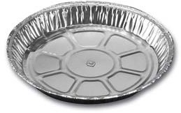 ALUMINIUM SCHAAL ROND Ø 15 cm bodem Ø 18,5 cm top