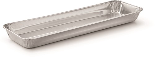 ALUMINIUM langwerpige schaal 310x106x25 mm 685 ml 0737010700