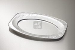CATERINGSCHAAL ALUMINIUM  OVAAL 351x243 mm