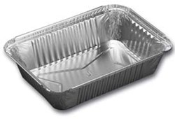 ALUMINIUM BAK 214x151x46 MM 1060 ML