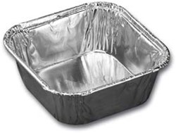 ALUMINIUM BAKJE 102 ml 80x80x27 mm 7301005900