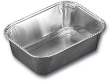 ALUMINIUM BAK 500 ml  150x110x44 mm