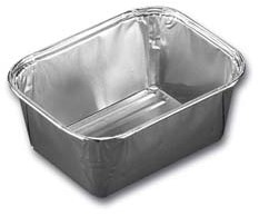 ALUMINIUM BAK 108 x 83 x 42 mm 250 ml