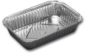 ALUMINIUM BAK 207x141x39 mm 845 ml