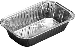 ALUMINIUM BAK 198 x 125 x 43 mm 660ml  0536810100 