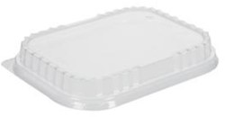 DEKSEL 178x136x25 mm transparant Smoothwall Ready2Cook  5023500207 45122A