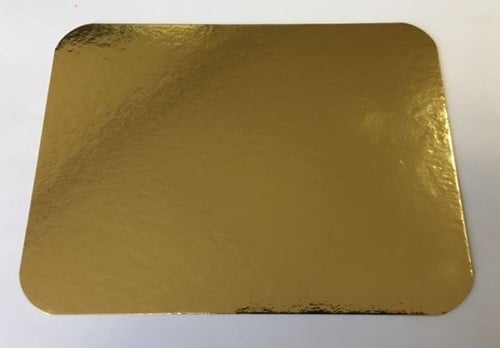 GOUDKARTONS MET AFGERONDE HOEKEN 15x20 cm 750grs.