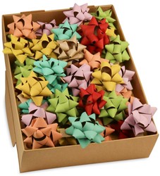 Papier starbows mix 75 mm doos a 40 stuks   FSC Mix 100%   