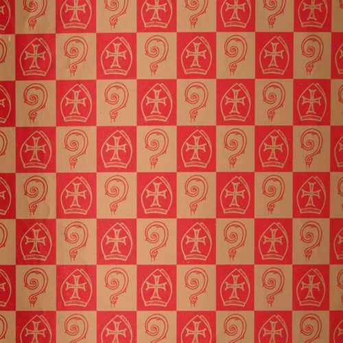 SINT DESSIN INPAK CADEAU PAPIER 30 cm K87 DIAMOND