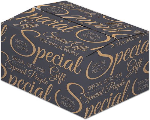 GESCHENK PAKKET DOOS GIFT FOR YOU ZWART 390x290x232 mm  C232