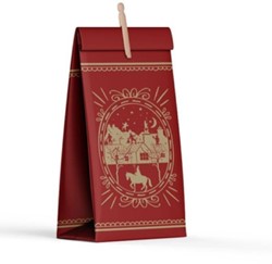 b. Sinterklaas paperbag met knijper 200x100x470 mm *SPECIAL*