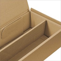 2 FLES WIJNDOOS "Natuur" open golf bruin  360x180x90 mm-3