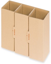 3 FLES BESCHERM KARTON GESCHIKT VOOR 3, 6, 9, 12, 15 en 18  fles omdoos