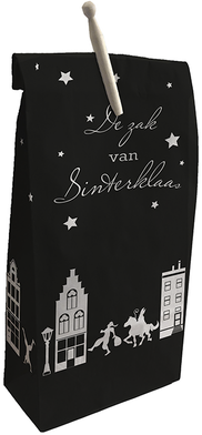 draadloze Voorganger ergens bij betrokken zijn SINTERKLAAS PAPERBAG 200X100X470 mm VAN SINT incl knijper S - ZPH  verpakkingen