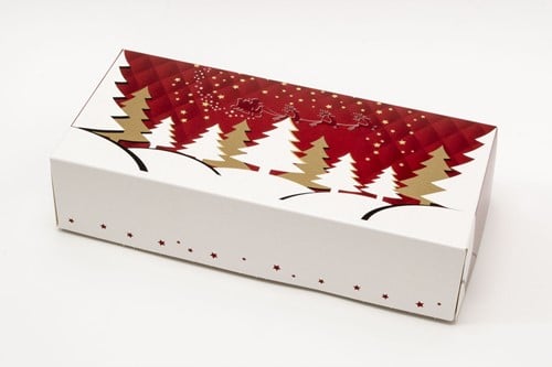 STOLDOOS kerststol 340x160x80 mm TWINKEL middel