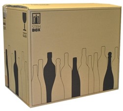 9 - FLES VERZENDDOOS EXCLUSIEF FLES BESCHERM KARTON 340x314x380 mm  FSC Mix Credit