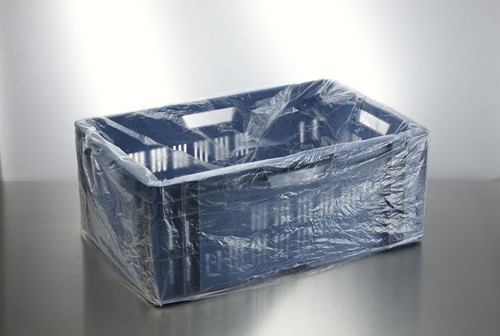 HDPE KRATTEZAK 75x54x85 cm 10 micron  transparant 