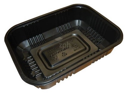SEALBAK PP 230x190x50 mm 1700 cc ZWART PSW 23195