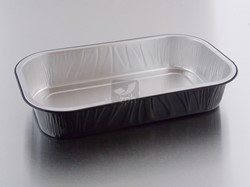ALUMINIUM BAK 234x138x30 mm 650 - 700 ml smoothwall Ready2Cooke 0065112200  ZWART 