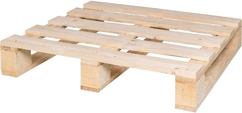 60x80 cm Houten pallet eenmalig gebruik