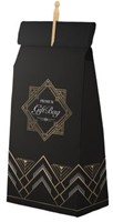 PREMIUM PAPERBAG 500x130x800 mm zwart + wasknijper -3