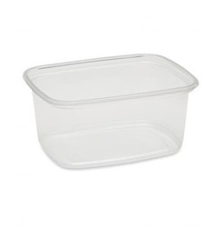 SALADE BAKJE PP 108x82x45 mm 250cc TRANSP. GLAD SERIE 108 reusable