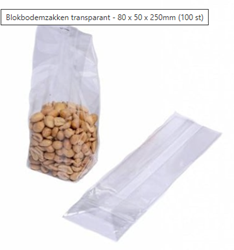 BLOKBODEM PP ZAKKEN 120+70 x 330 mm 40 my  nr 14