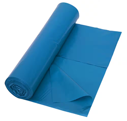 KLIKOZAK 65x50x140 cm T70 LDPE BLAUW  (10 rol a 10 stuks)  240 l