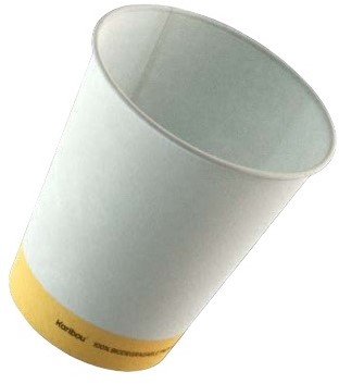 KOFFIEBEKER ESPRESSO PLASTICVRIJ 4 OZ  80cc