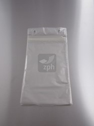 PP PLASTIC VLEESWARENZAK 18x26+4+4 cm hersluitbaar 35 mµ