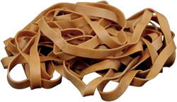 Elastiek naturel Ø 80 x 5mm - Nr.24 zak 1kg