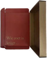 Brievenbus doos Sinterklaas 220x155x28 mm A5-2