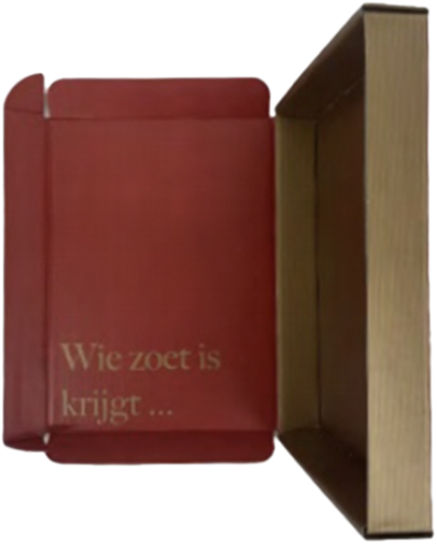 Brievenbus doos Sinterklaas 220x155x28 mm A5-2