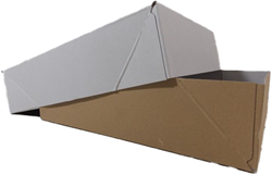Deksel VLEESDOOS 20 kg  58,8x38,8x11 cm MASSIEFKARTON   laag model, zonder gaten en handvat   FSC Mix 70%